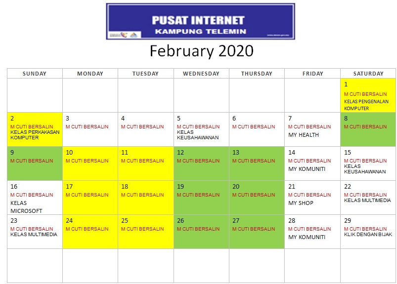 PLAN FEB 2020