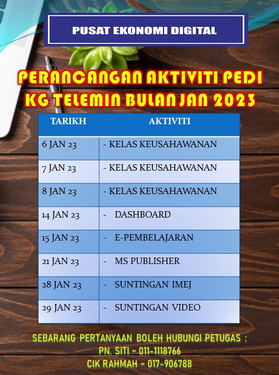 PLAN JAN 23